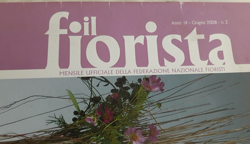 Emilia Nardi - Revista Il Fiorista - junio 2008